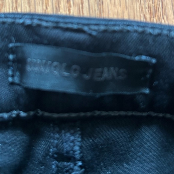 UNIQLO WOMEN SKINNY JEANS BLACK MID RISE STRETCHY IN SIZE 4 - Picture 4 of 9